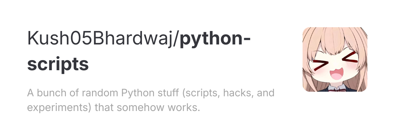 Python Scripts Collection